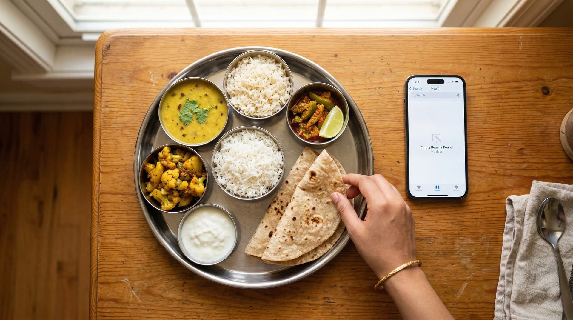 Your Dal Chawal Doesn't Fit Their Database
